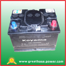 646-12V55ah SMF Auto Battery en Afrique du Sud